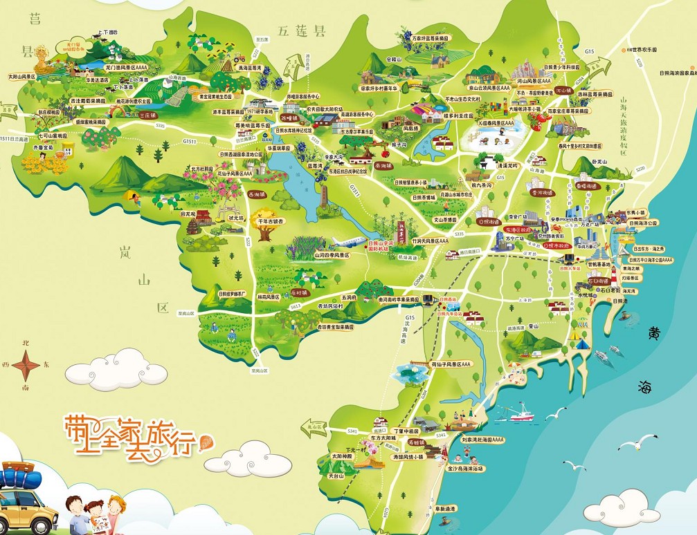 清江浦景区使用手绘地图给景区能带来什么好处？